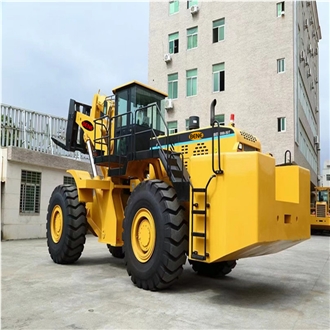 BENE 50 Ton Stone Block Loader - 50 Ton Wheel Forklift Loader For Granite Blocks