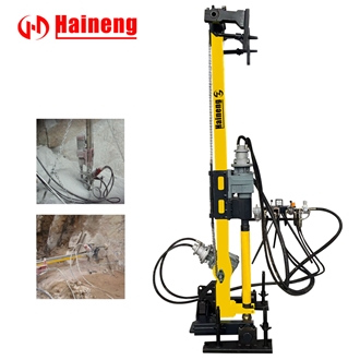 Vertical Horizontal Type Pneumatic Driller Quarry Drilling Machine