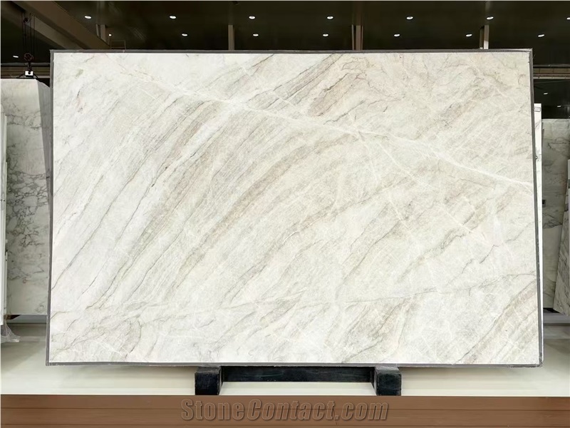 Popular Luxury White Background Taj Taj Mahal Quartzite Slabs