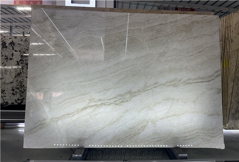 Popular Luxury White Background Taj Taj Mahal Quartzite Slabs