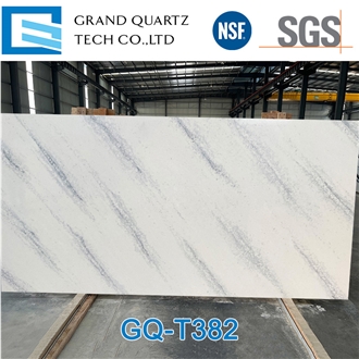 Book-Matched Storm Veil Quartz Slabs