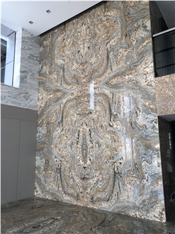 African Gold Canyon Dragon Granite Slabs