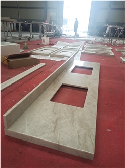 Taj Mahal Quartzite Premium Bathroom Countertops