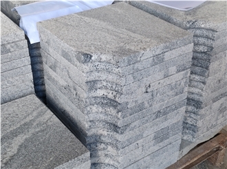 Cloudy Gray Granite Pool Coping