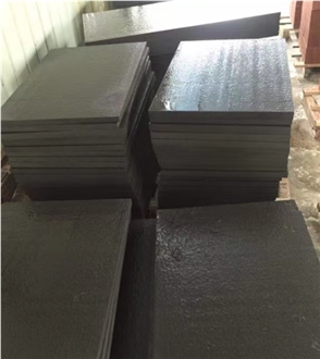 Pure Black Bluestone Paving Stone