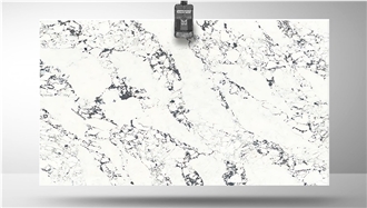 FQ 5101 Arabescato Brown Quartz Slabs