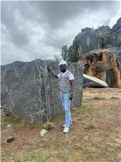 Angola Black Granite Blocks