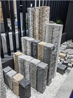 Granite Palisades For Garden Outdoor Decoration