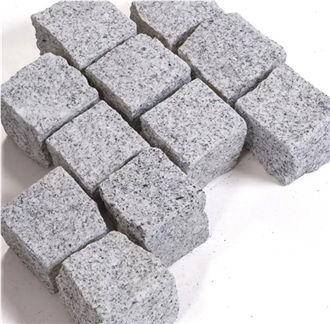 Light Grey G603 Granite Cobblestone