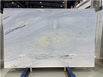 Blue Sky Cielo Luxurious Translucent Polished Marble Slabs