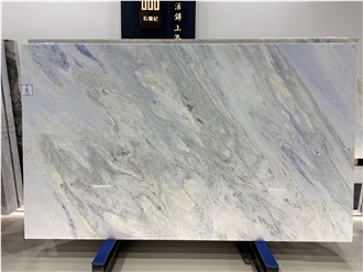 Blue Sky Polished Marble Slabs For Interior Decorative
