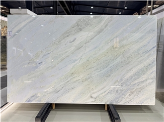 Calcita Azul Polished Crystal Translucent Marble Slabs