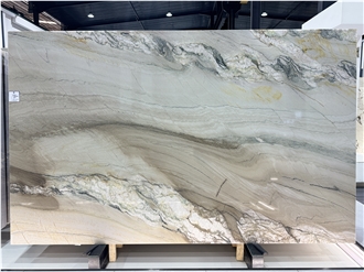Macaubas Fantasy Grand Brazilian Quartzite Polished Slabs