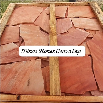 Sao Tome Rosa Oriente Quartzite Flagstone