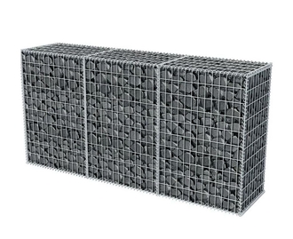 Gabion Stone Fence Column