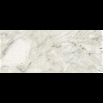 Glacier White Quartz Slabs