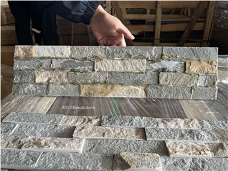 Natural Split Slate Wall Cladding Panels Stone