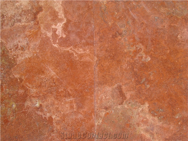 Red Travertine  Wall Tiles