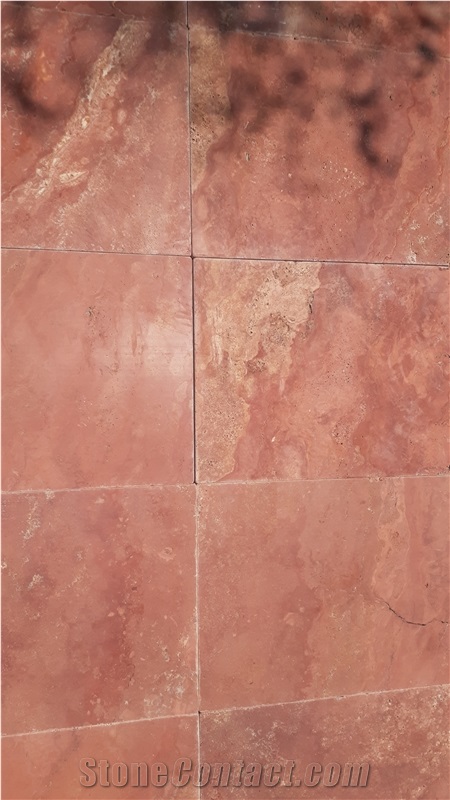 Red Travertine  Wall Tiles