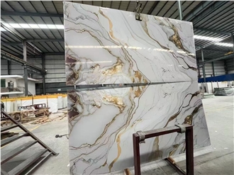 Promotional Price Booking Match Artificial Stone Slabs