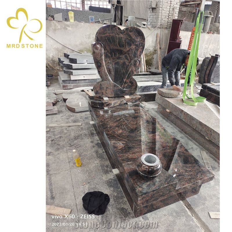 China Aurora Granite Polished Monuments