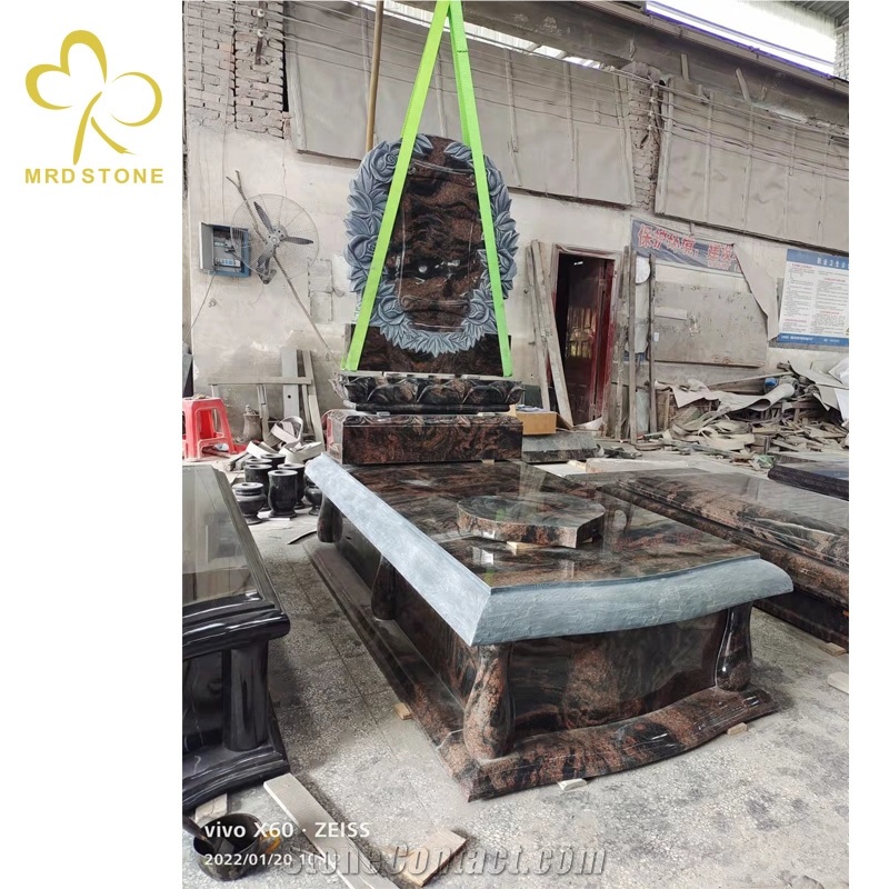 China Aurora Granite Polished Monuments