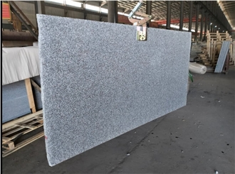 China Hubei G603 Sesame White Granite Slabs Polished