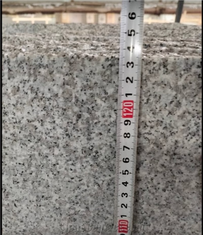 China Hubei G603 Sesame White Granite Slabs Polished