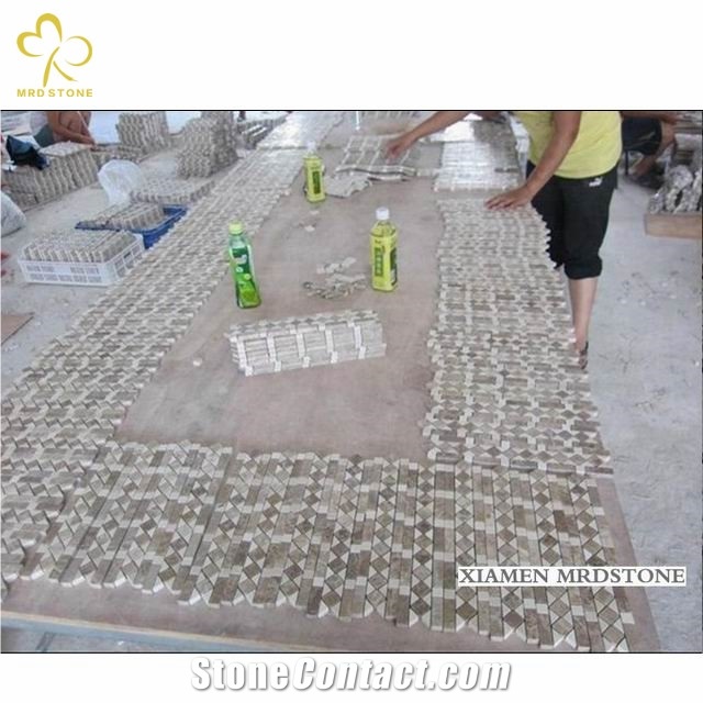 Natural Stone Mosaic Pattern Tile Swimming Pool Tiles