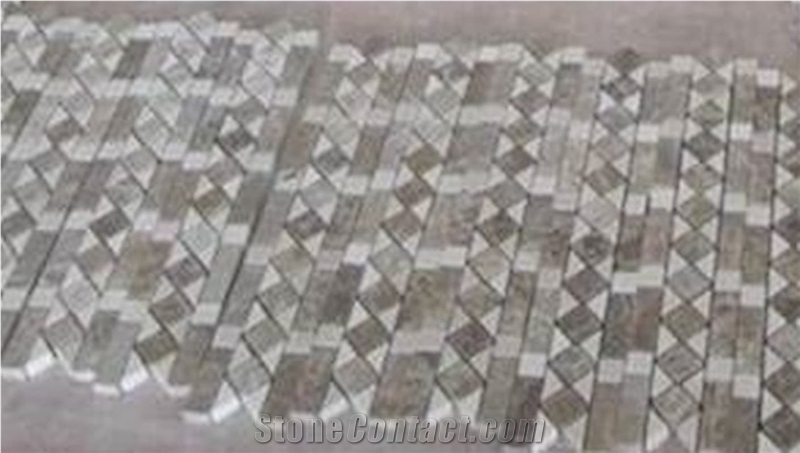 Natural Stone Mosaic Pattern Tile Swimming Pool Tiles