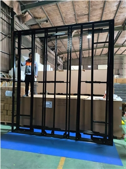 Black Floor Display Rack