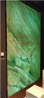 Da Vinci Green Emerald Green Quartzite Slabs