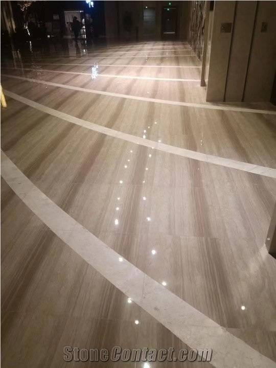 Grey Wood Grain Marble Finished Product
