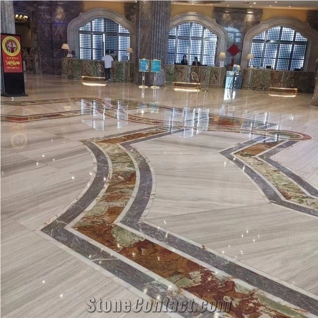 Grey Wood Grain Marble Finished Product