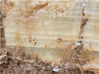 Iranian White Onyx Quarry Blocks