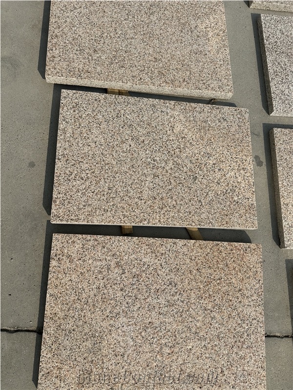 G682 Sunset Gold Flamed Tiles Cheapest G682