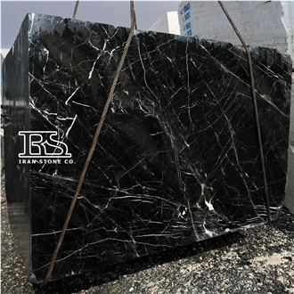 3D Black Marble Blocks
