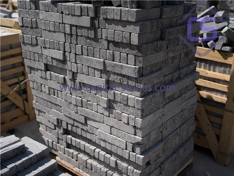 Milly Gray Tumbled Mosaic Design
