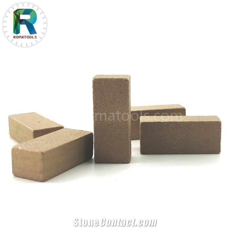 24X7.5X10 Romatools Marble Travertine Diamond Segments Iran