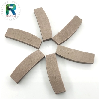 40X5x12mm Romatools Marble Diamond Segments D Shape Pakistan
