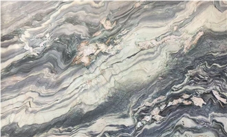 Explosion Blue Quartzite Slabs And Tiles