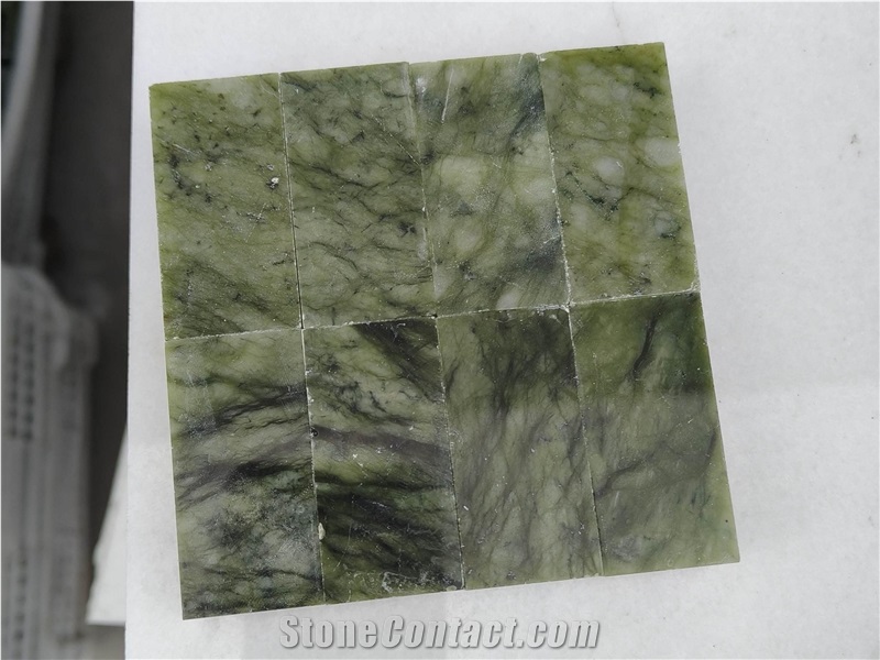 Dandong Green Marble Mosaic Backsplash Mosaic