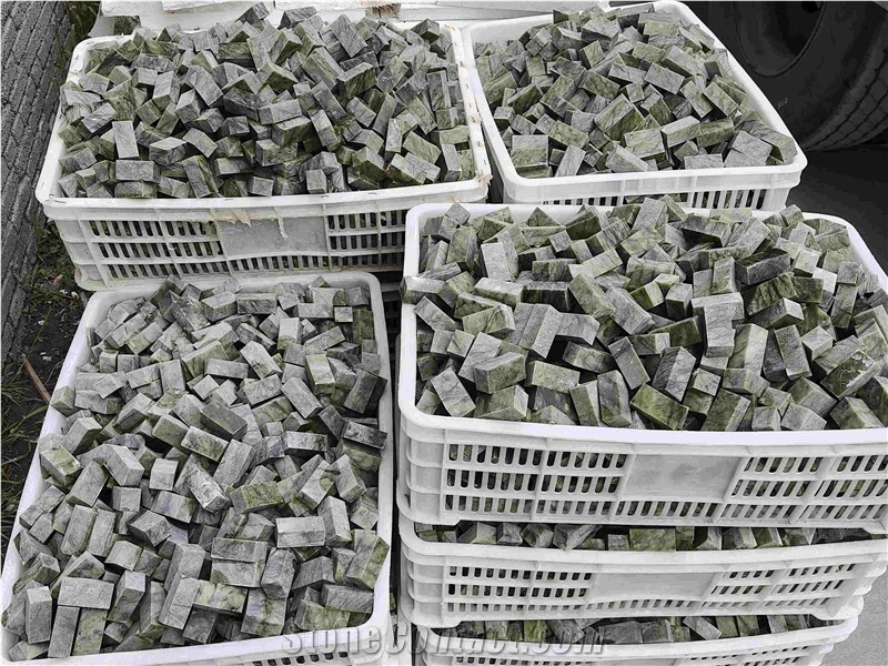 Dandong Green Marble Mosaic Backsplash Mosaic