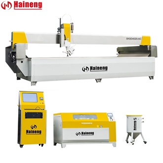 CNC 5 Axis Waterjet Cutting Machine