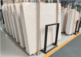 Light Super Beige Marble Slabs