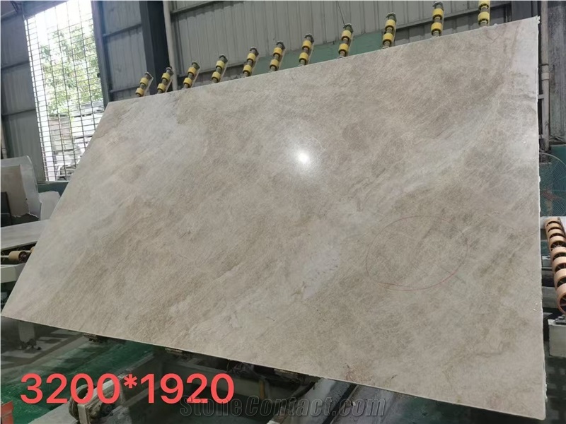 2 CM HONED FINISHED TAJ MAHAL SLABS