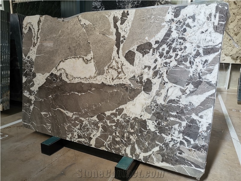Chinese Good Price Beautiful Elephant Grey Marble Slabs
