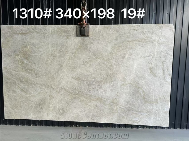 Taj Mahal Super White Quartzite Slabs