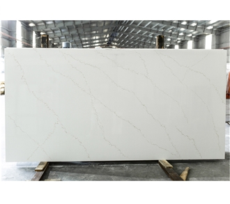 LQ-904 Calacatta Leeon Quartz Slabs Vietnam