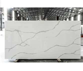 LQ-907 Calacatta Lorenza  Quartz Slabs Vietnam
